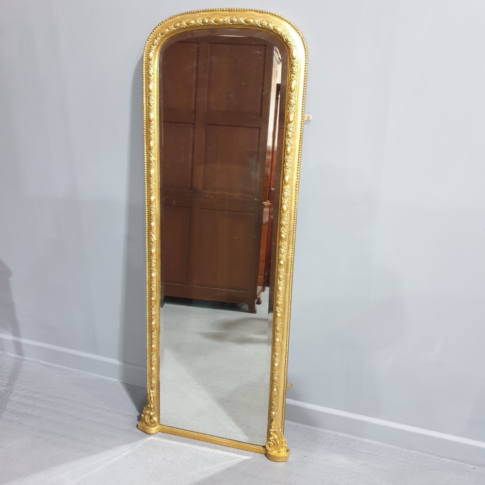 English Gilt Pier Mirror