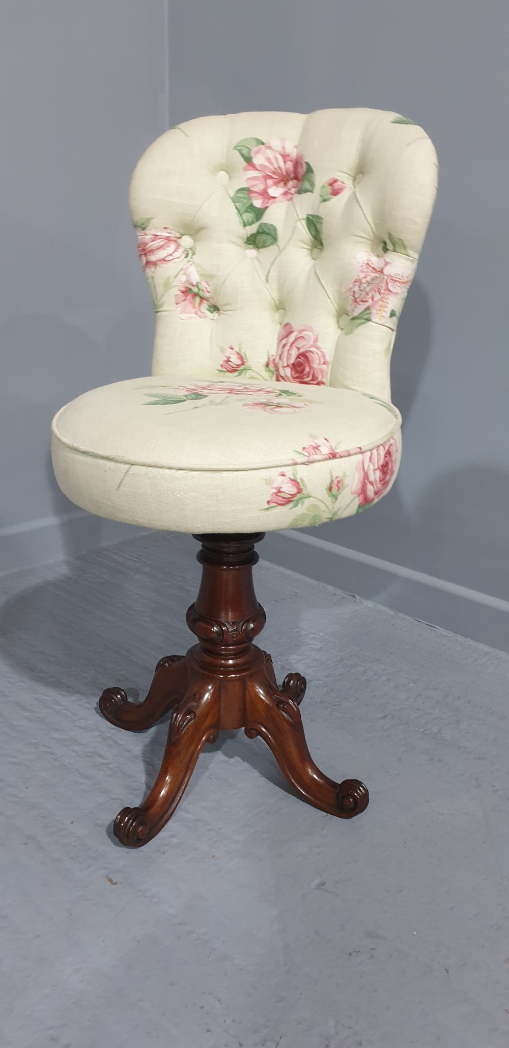 Lovely Ladies Walnut Chair View II