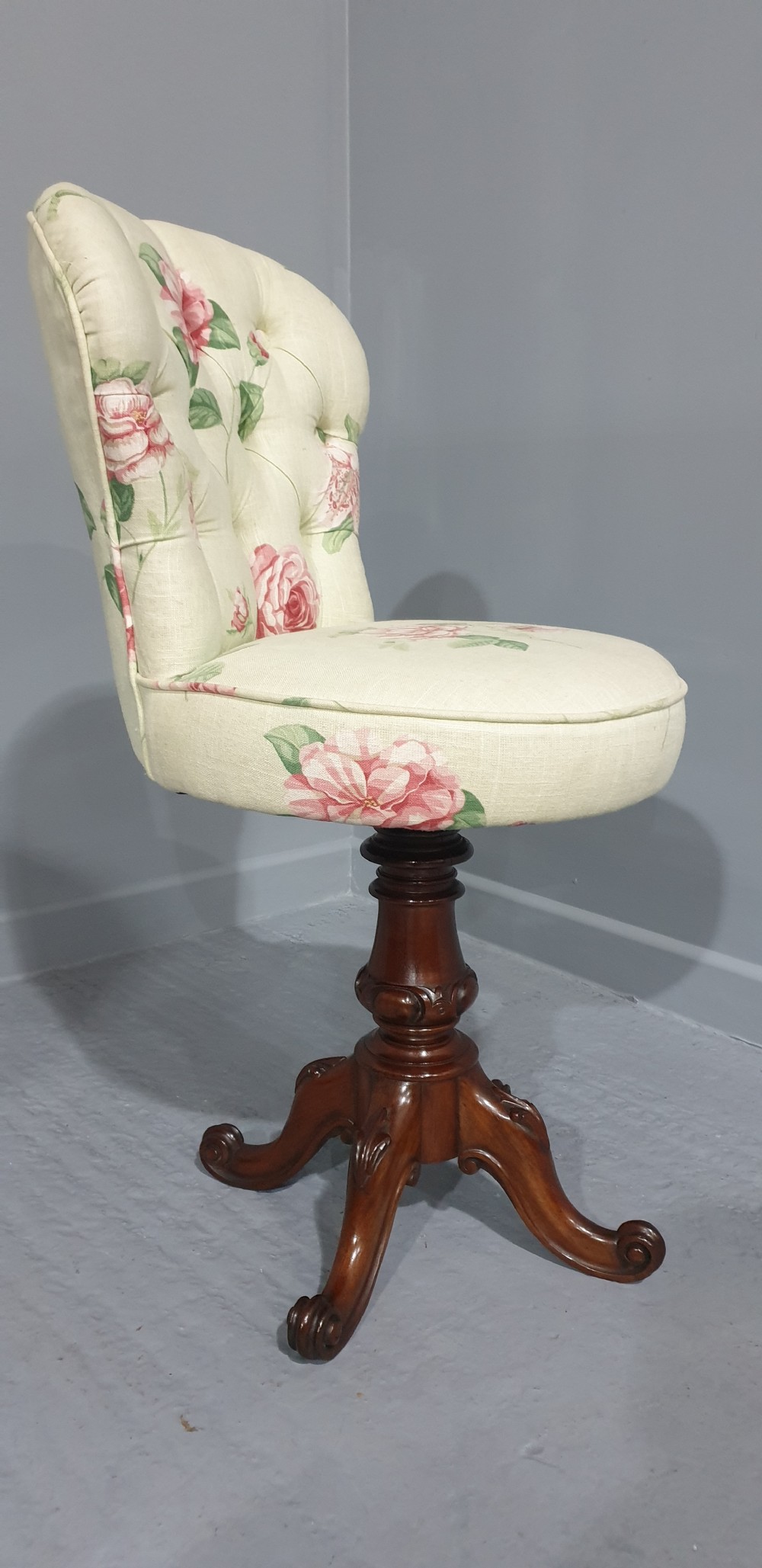 Lovely Ladies Walnut Chair View VII