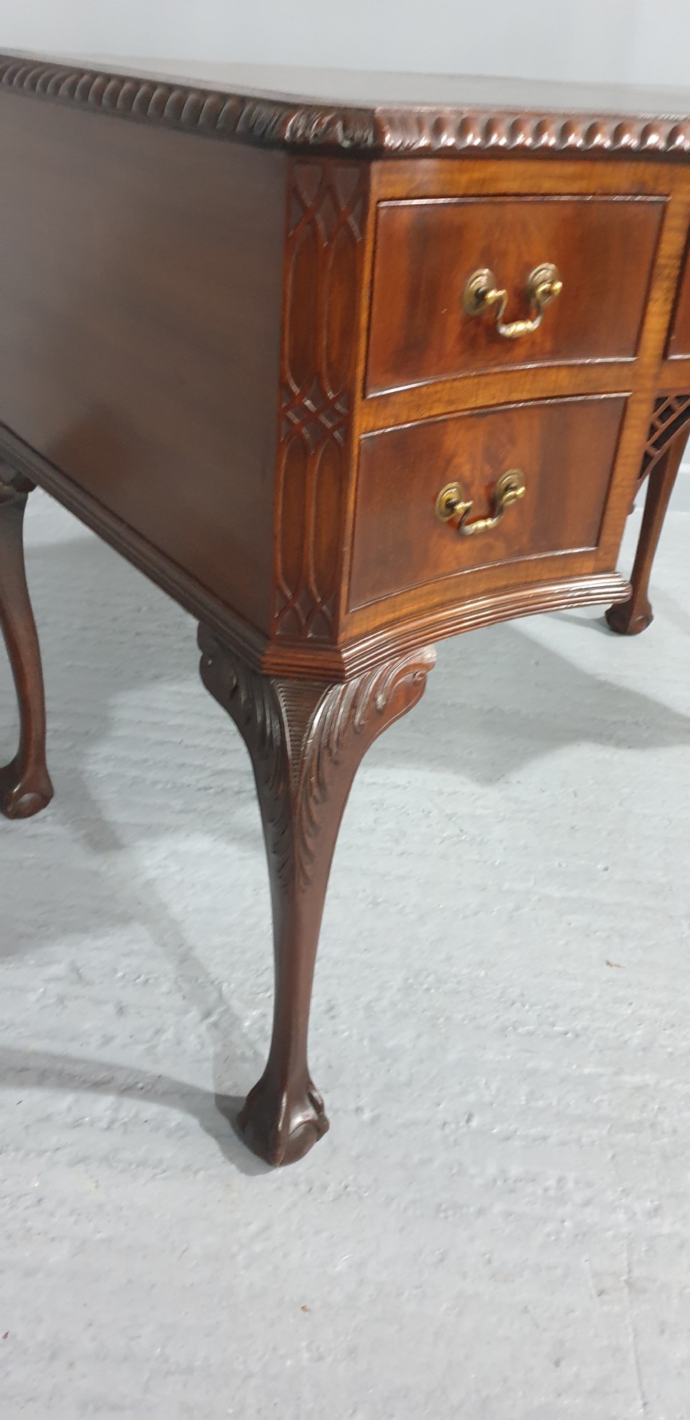 Lovely Mahogany Writing Desk View VI