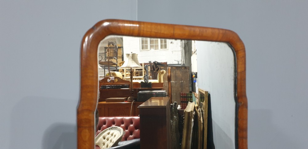 Walnut Cheval Mirror View III