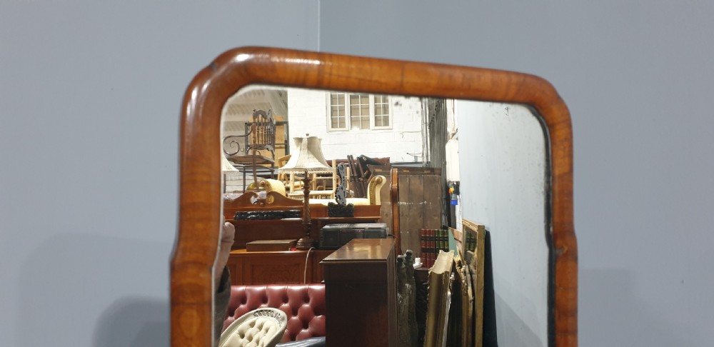 Walnut Cheval Mirror View IV