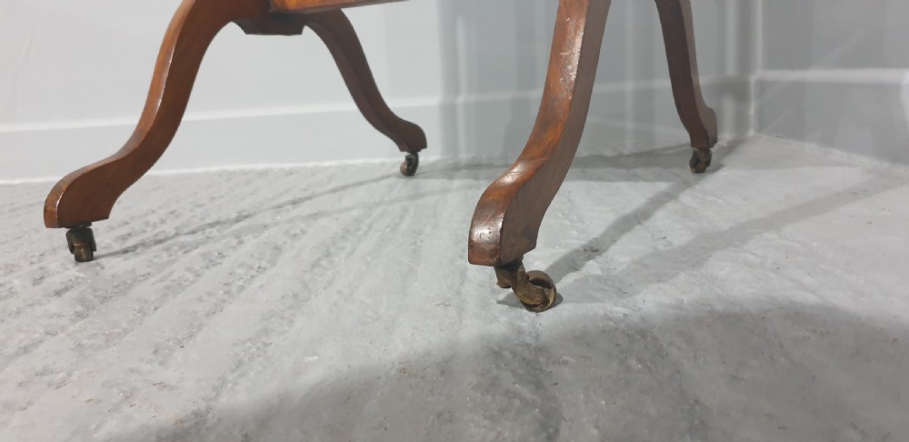 Walnut Cheval Mirror View VIII