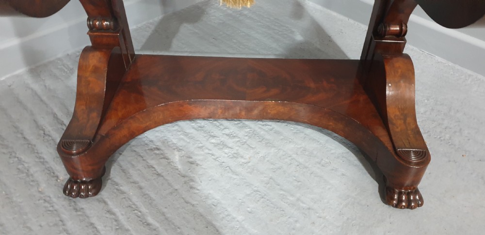 French Mahogany Console Desk View III