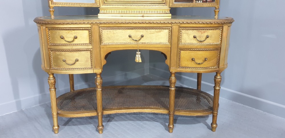 Superb French Kidney Dressing Table View IV