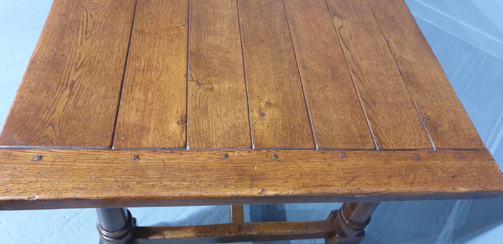 Large Oak Refrectory Kitchen DiningTable