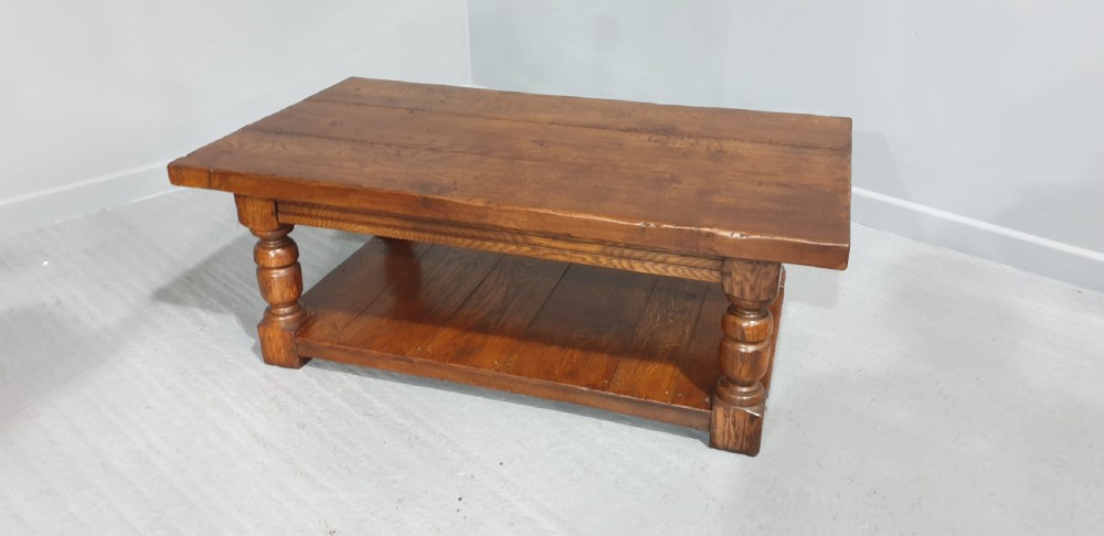 Elm Plank Coffee Table View II