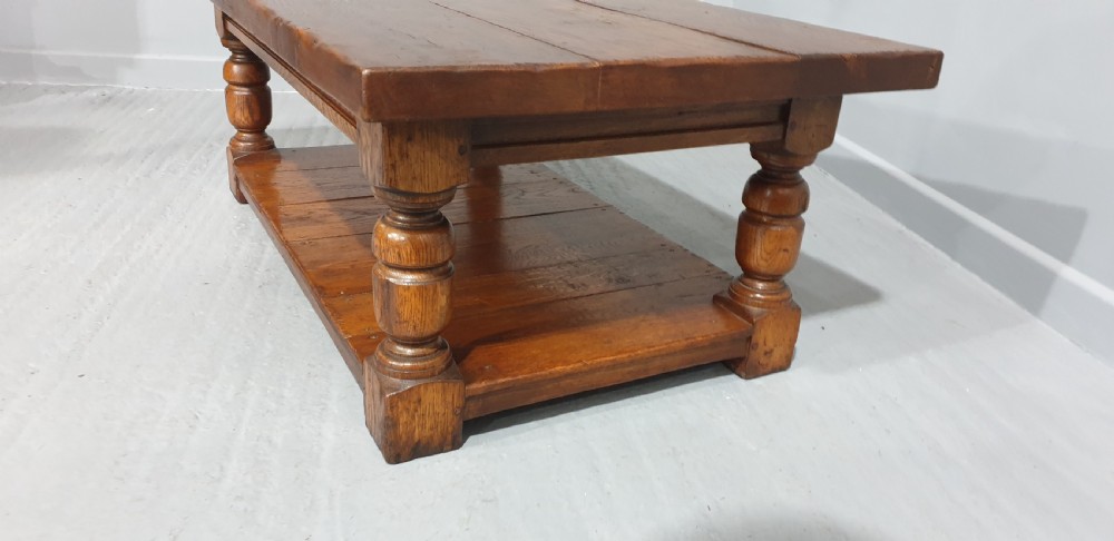 Elm Plank Coffee Table View VII