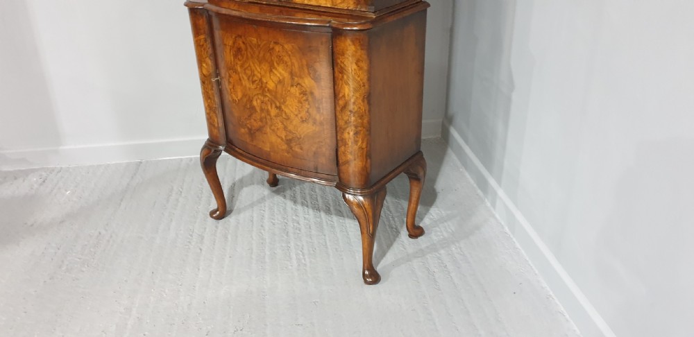Super Burr Walnut Bookcase of Small Proportions View VIII