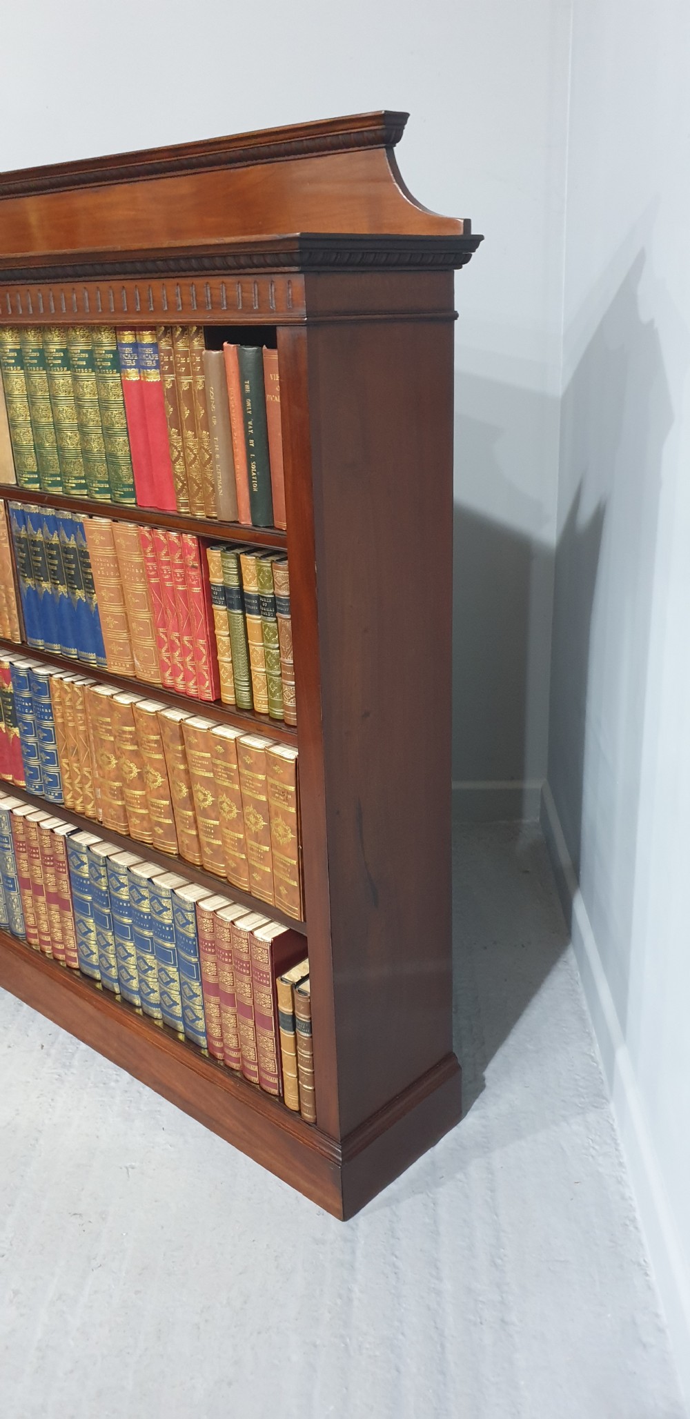 Top Quality Mahogany Open Adjustable Library Bookcase View IV
