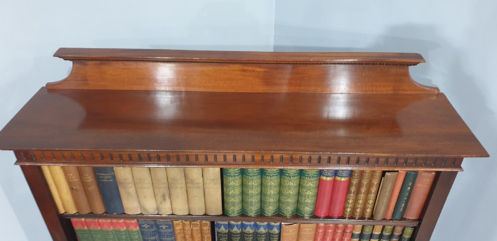 Top Quality Mahogany Open Adjustable Library Bookcase View VII