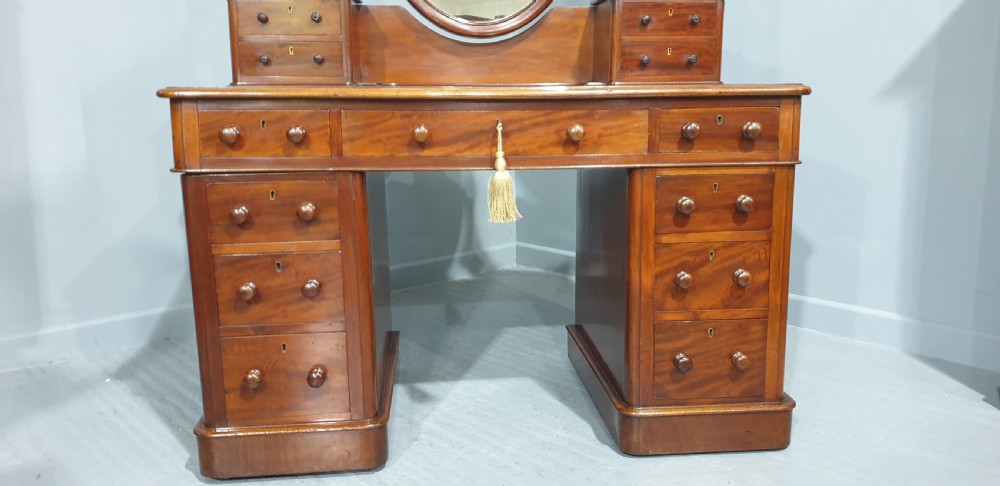 Lovely Victorian Mahogany Dressing Table View II