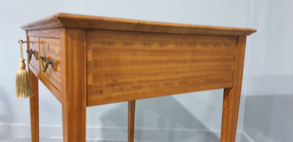 Super Satinwood Side Table View V