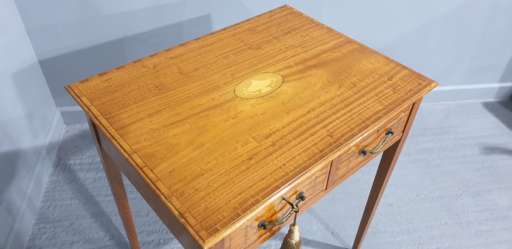 Super Satinwood Side Table View VIII