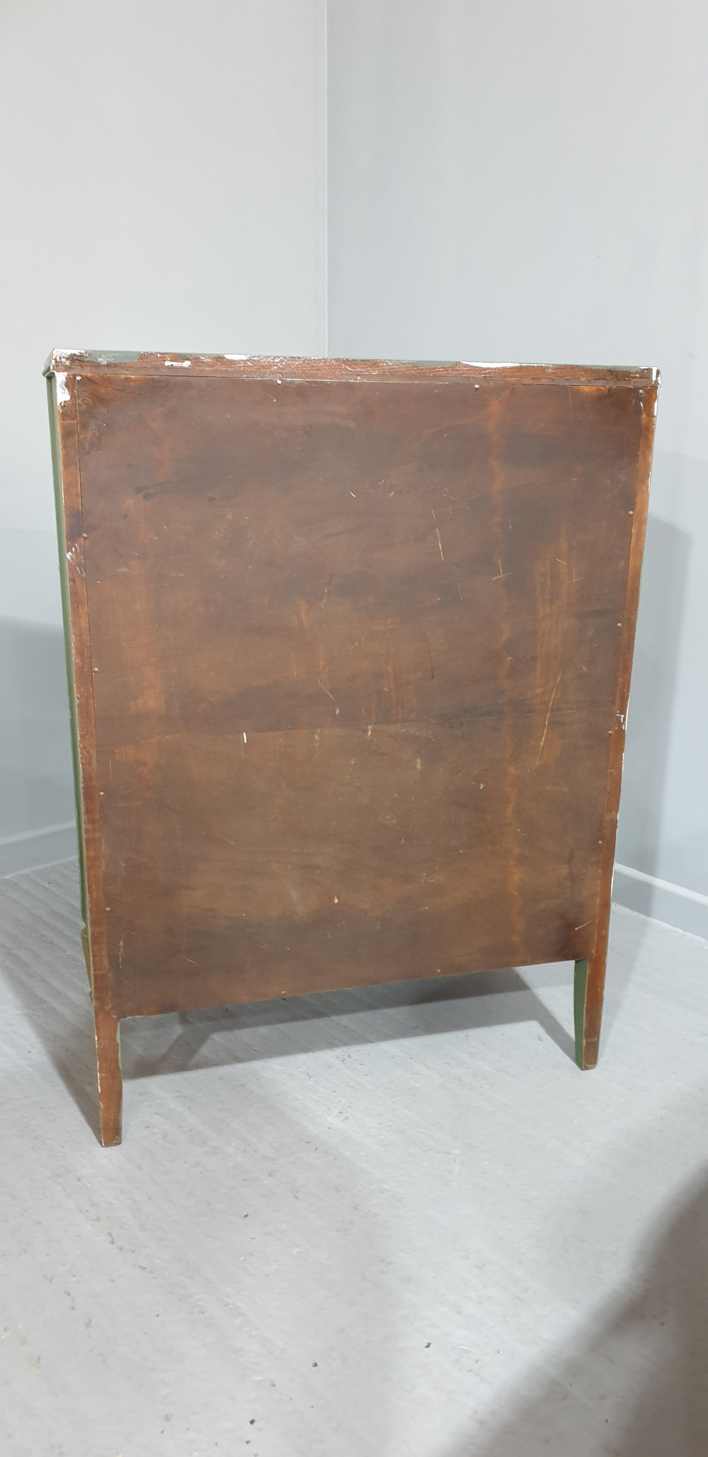 Painted Serpentine Chest of Drawers View XII