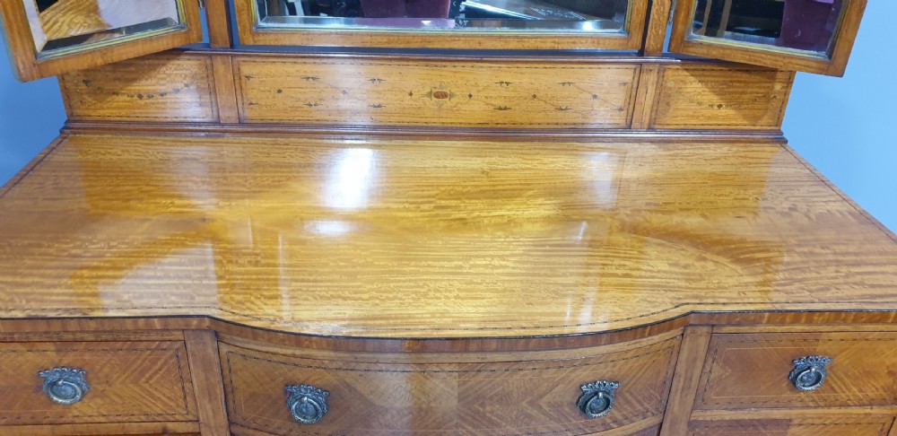Superb Satinwood Dressing Table View V