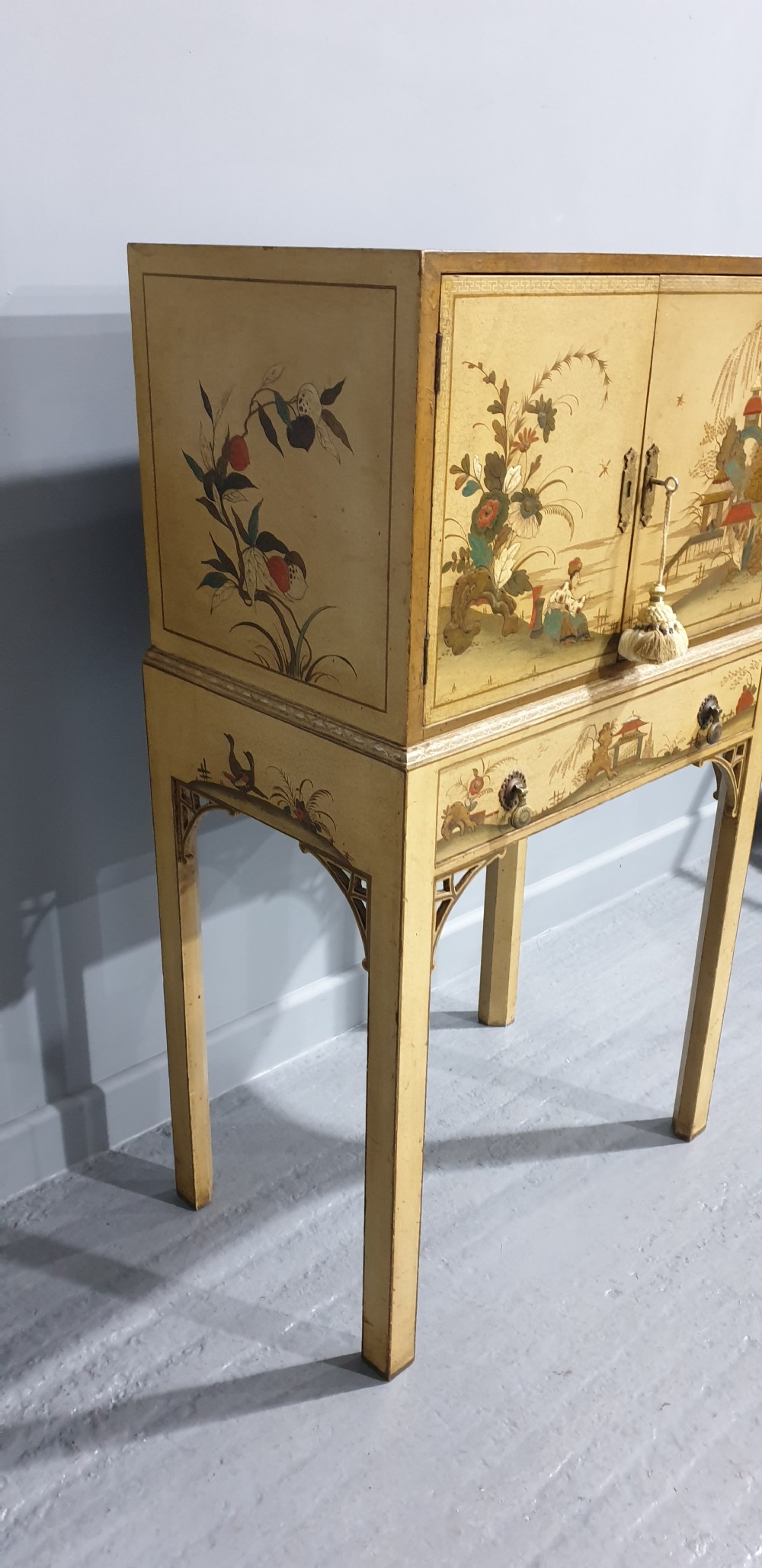 Very Nice Chinoiserie Music Cabinet View VIII