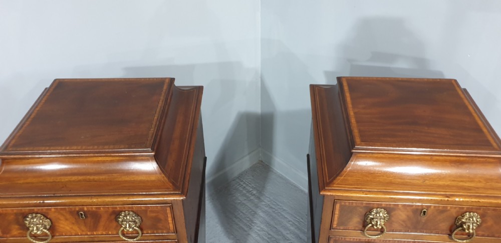 Outstanding Pair Regency Mahogany Cabinets View V
