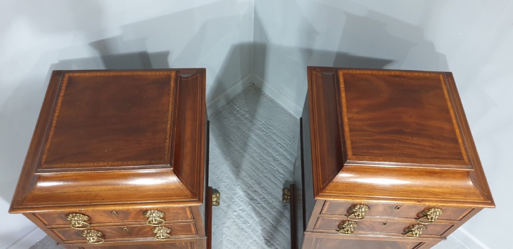 Outstanding Pair Regency Mahogany Cabinets View VI