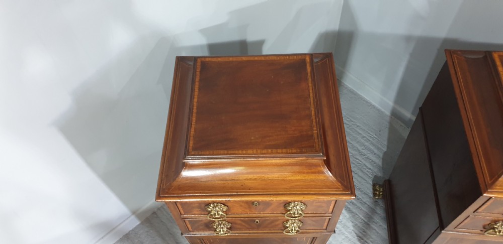 Outstanding Pair Regency Mahogany Cabinets View VII
