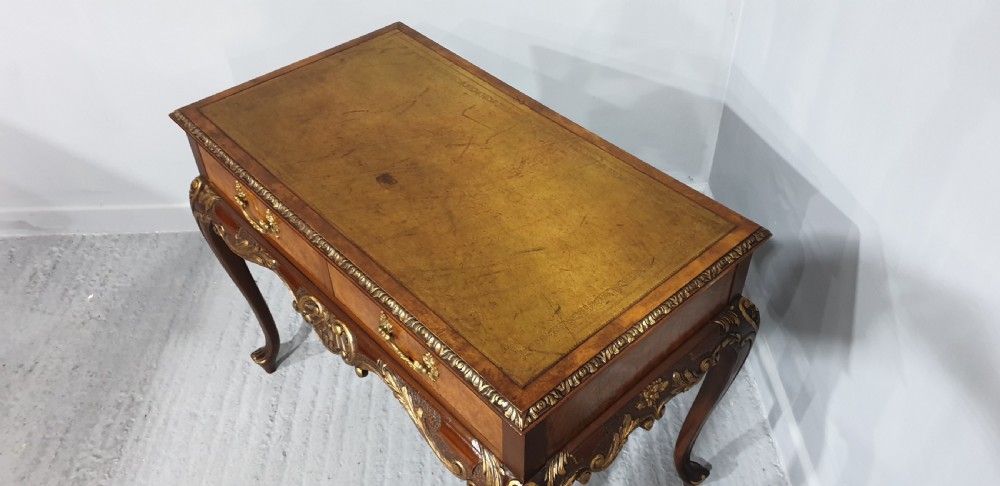 Outstanding Burr Walnut Writing Table View X