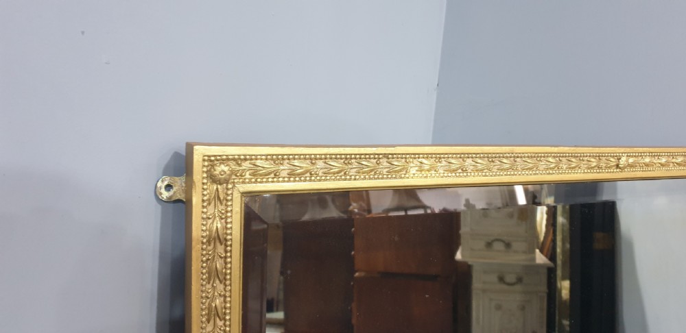 English Gilt Overmantle Mirror View VI