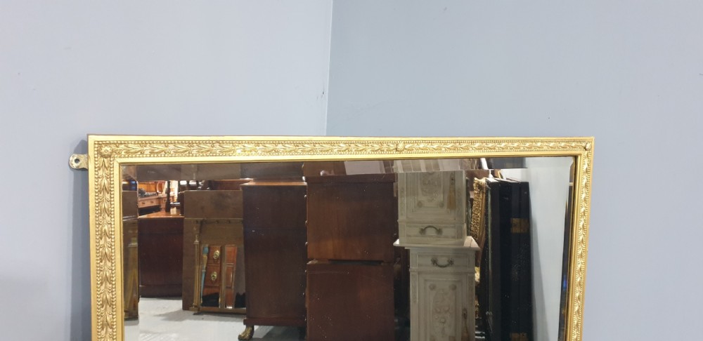 English Gilt Overmantle Mirror View VII