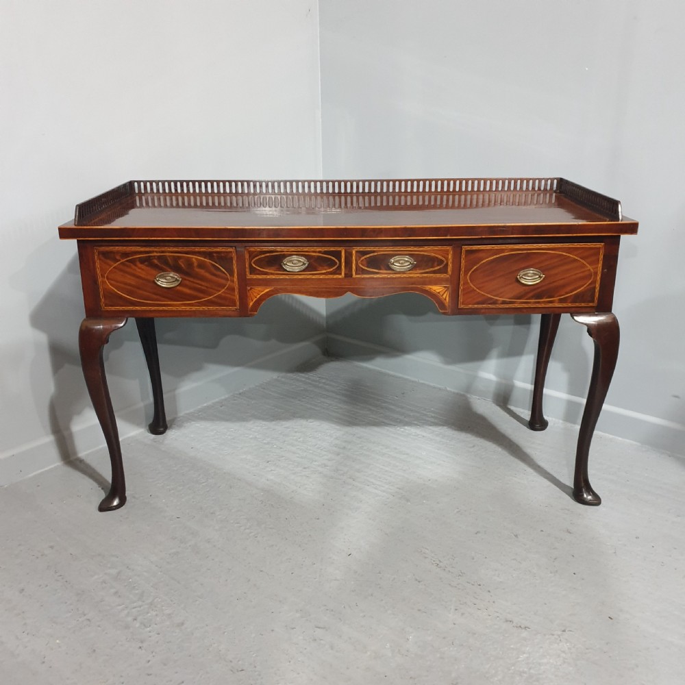 Irish Mahogany Inlaid Sideboard