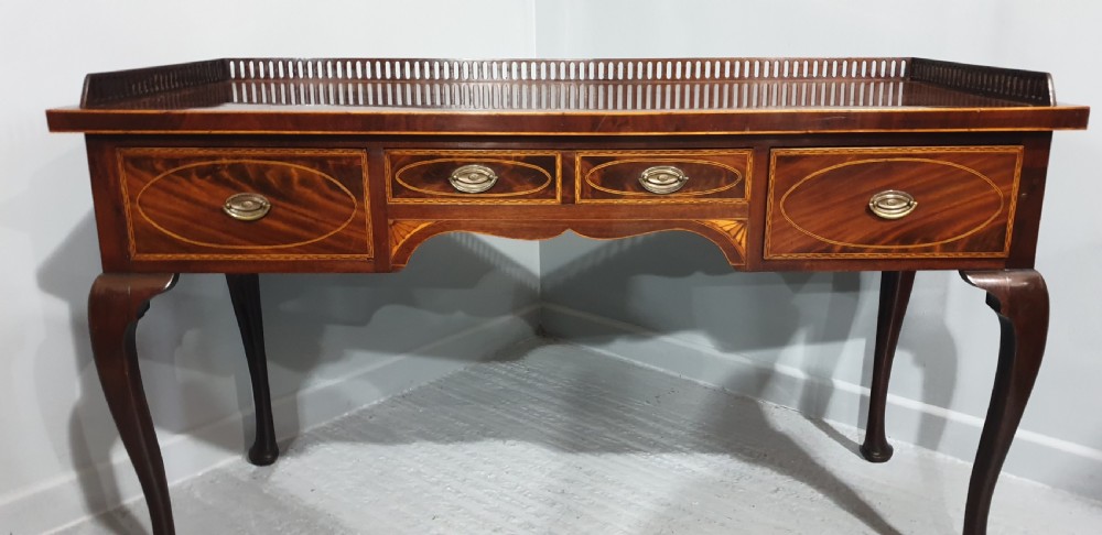 Irish Mahogany Inlaid Sideboard View III