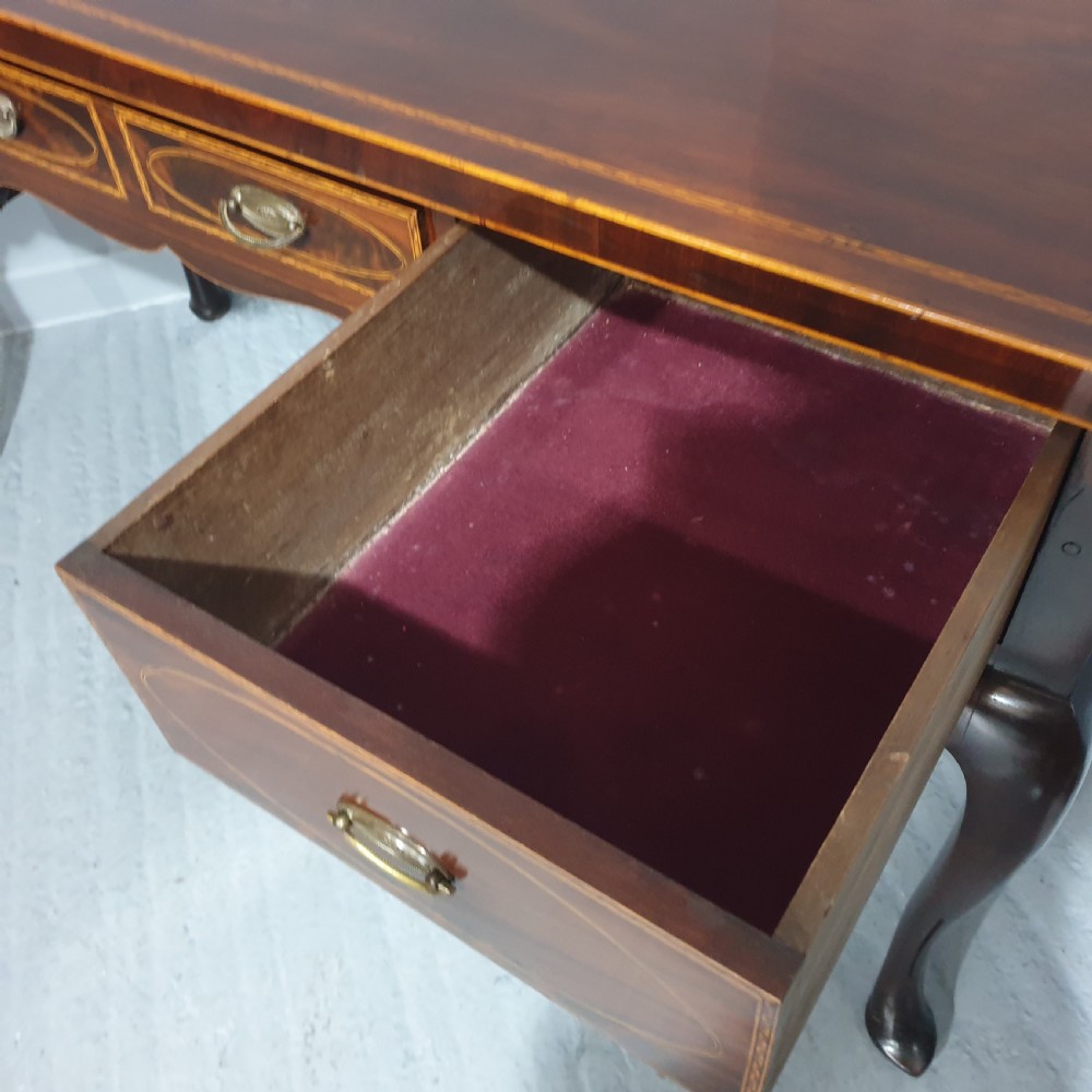 Irish Mahogany Inlaid Sideboard View X