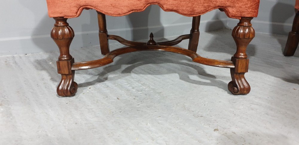 Outstanding pair Queen Anne Armchairs View III