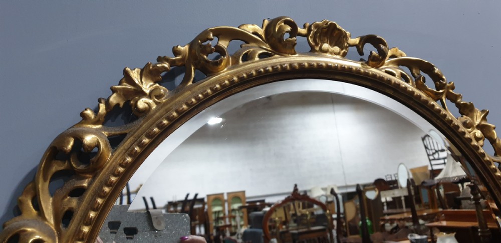 Outstanding Pair victorian Round Mirrors View VI