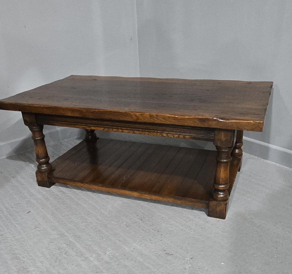 Oak Plank Coffee Table
