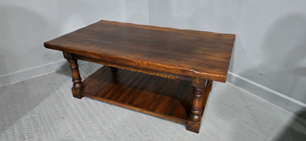 Oak Plank Coffee Table View VIII