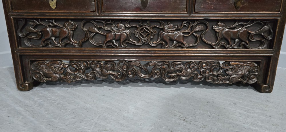 Super Chinese Low Chest of Drawers View III