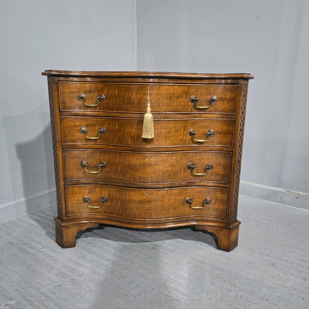 Small Serpentine Chest of Drawers