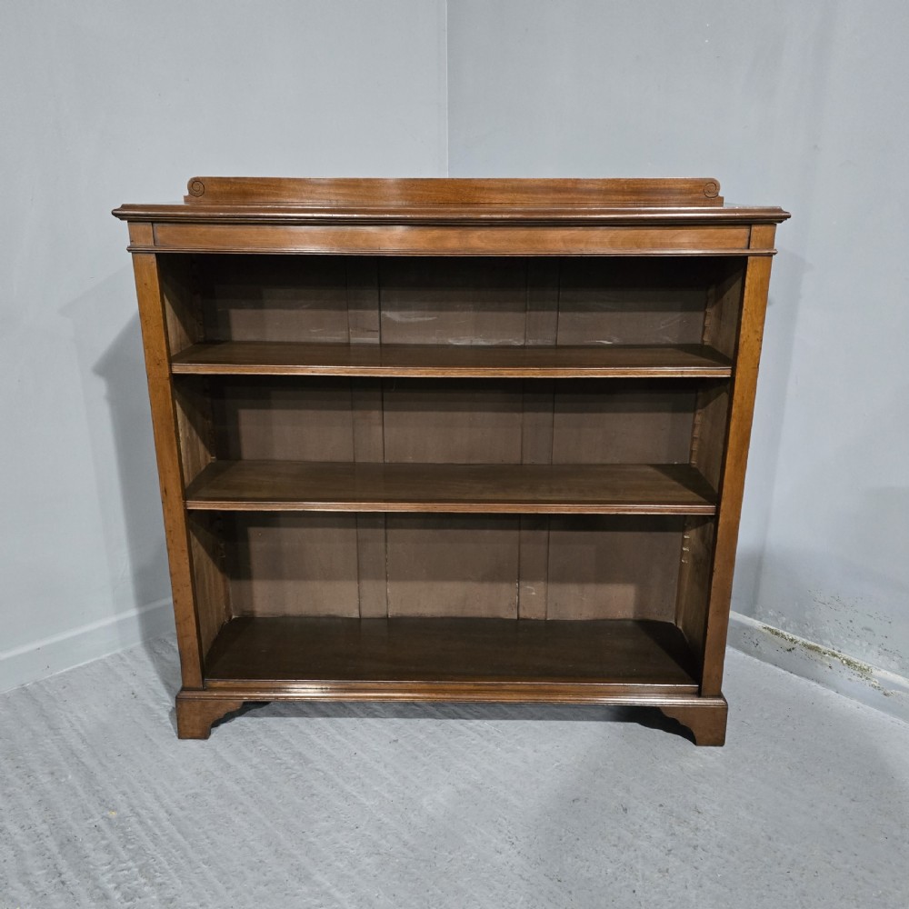 Super Quality Mahogany Open Adjustable Library Bookcase