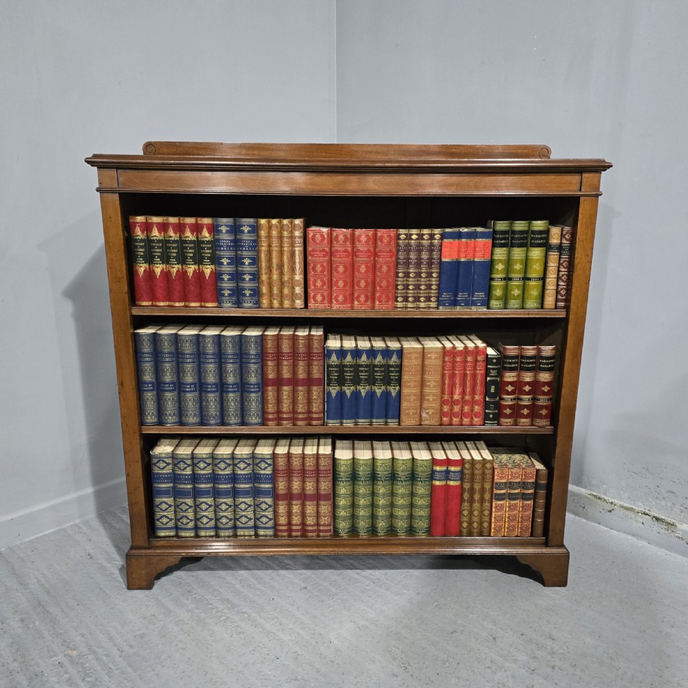 Super Quality Mahogany Open Adjustable Library Bookcase View II