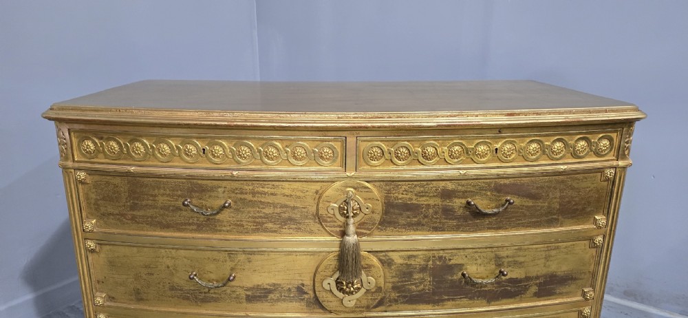 Super French Gilded Chest of Drawers View VII