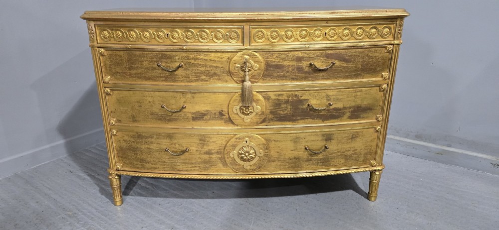 Super French Gilded Chest of Drawers View VIII