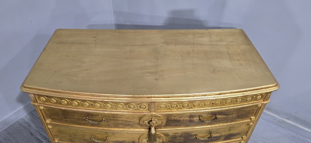 Super French Gilded Chest of Drawers View IX