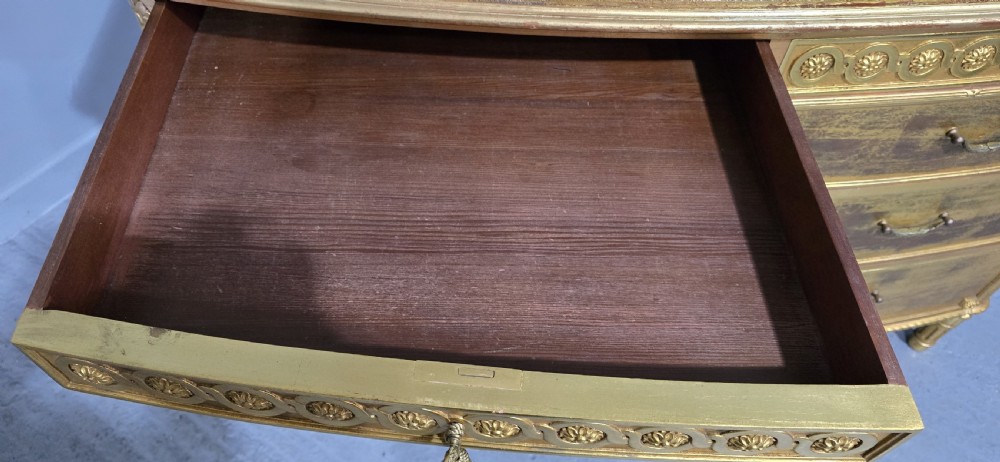 Super French Gilded Chest of Drawers View XII