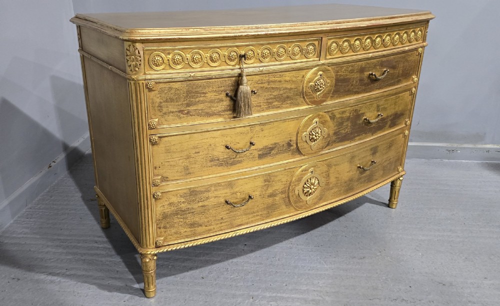 Super French Gilded Chest of Drawers View XIV