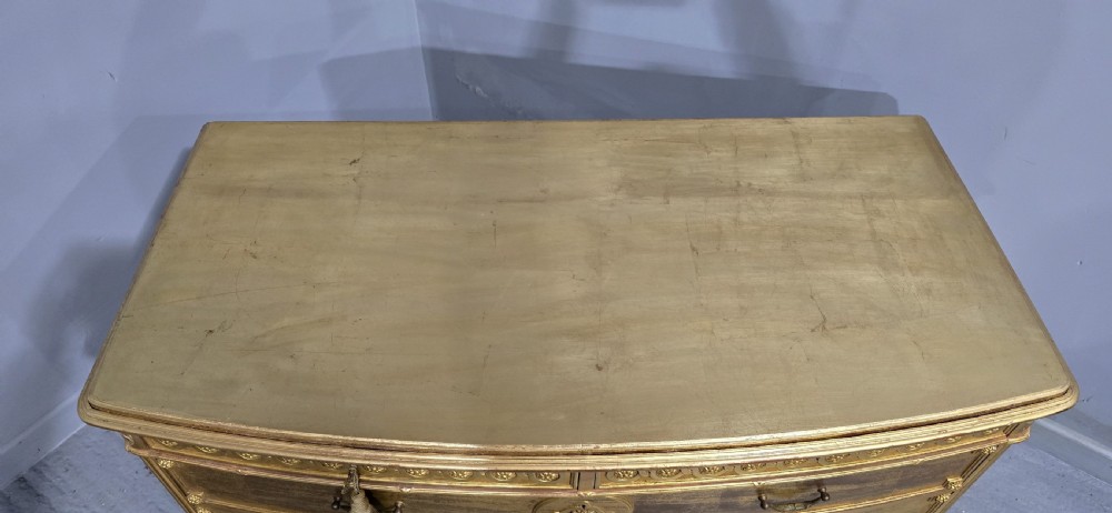 Super French Gilded Chest of Drawers View XV