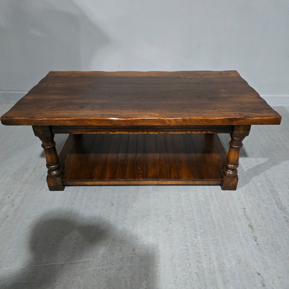 Super Solid Oak Plank Coffee Table