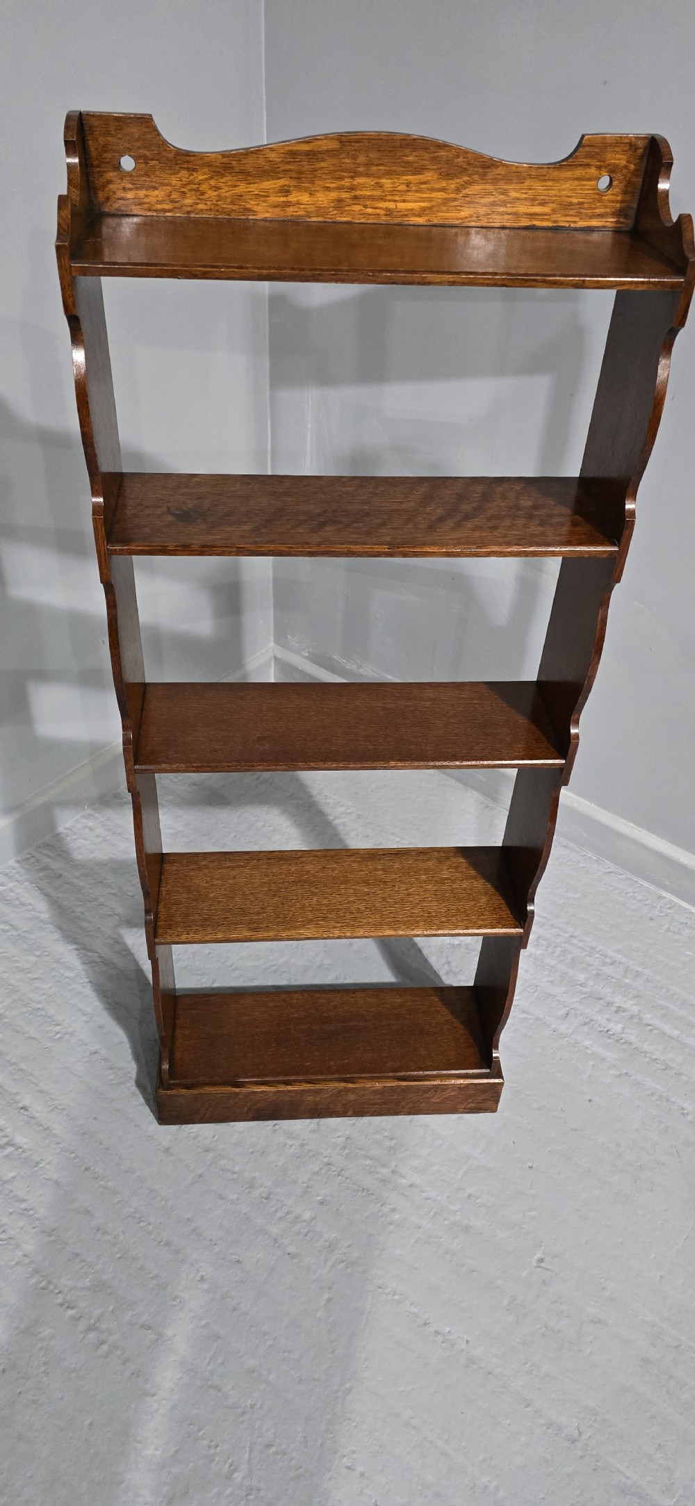 Oak Bookcase of Small Proportions View V