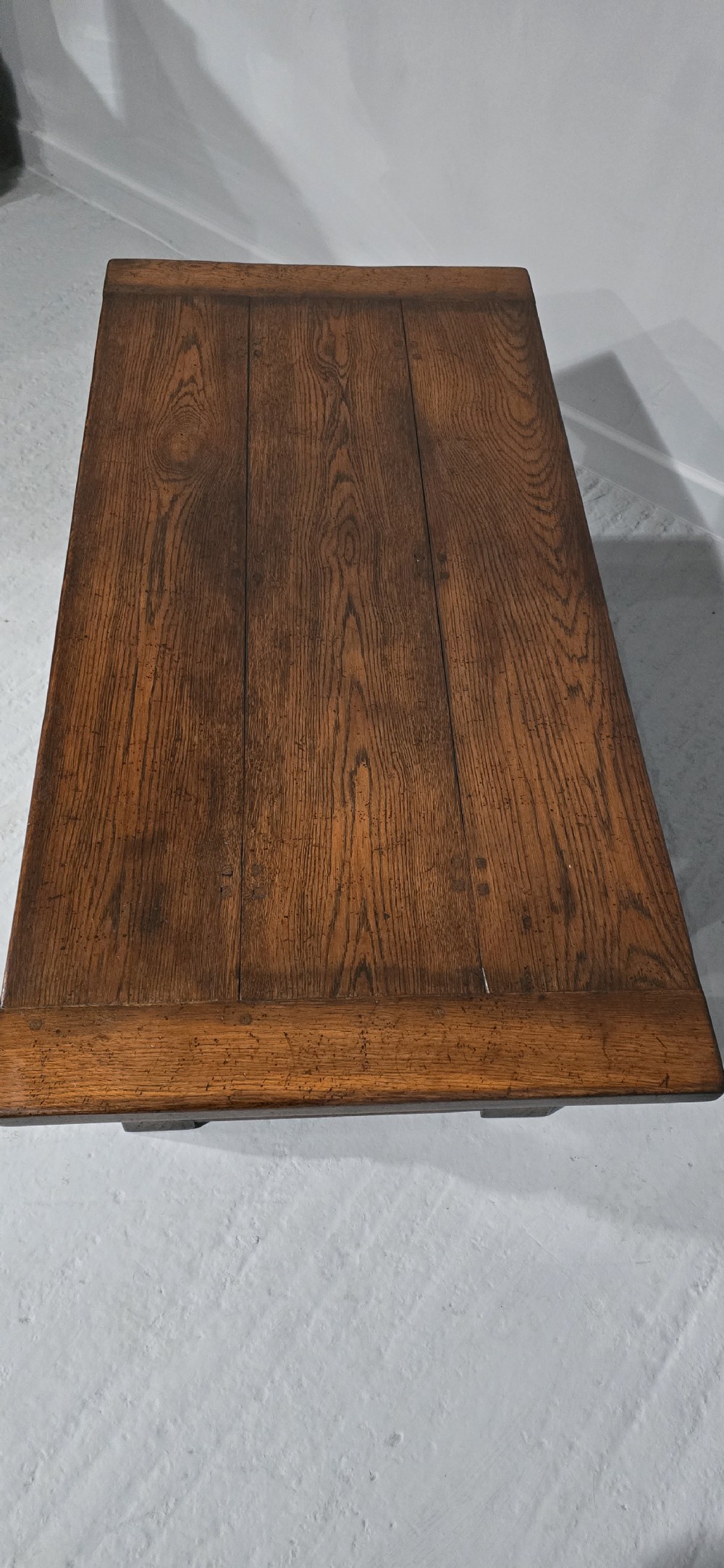 Oak Three Plank Coffee Table View V