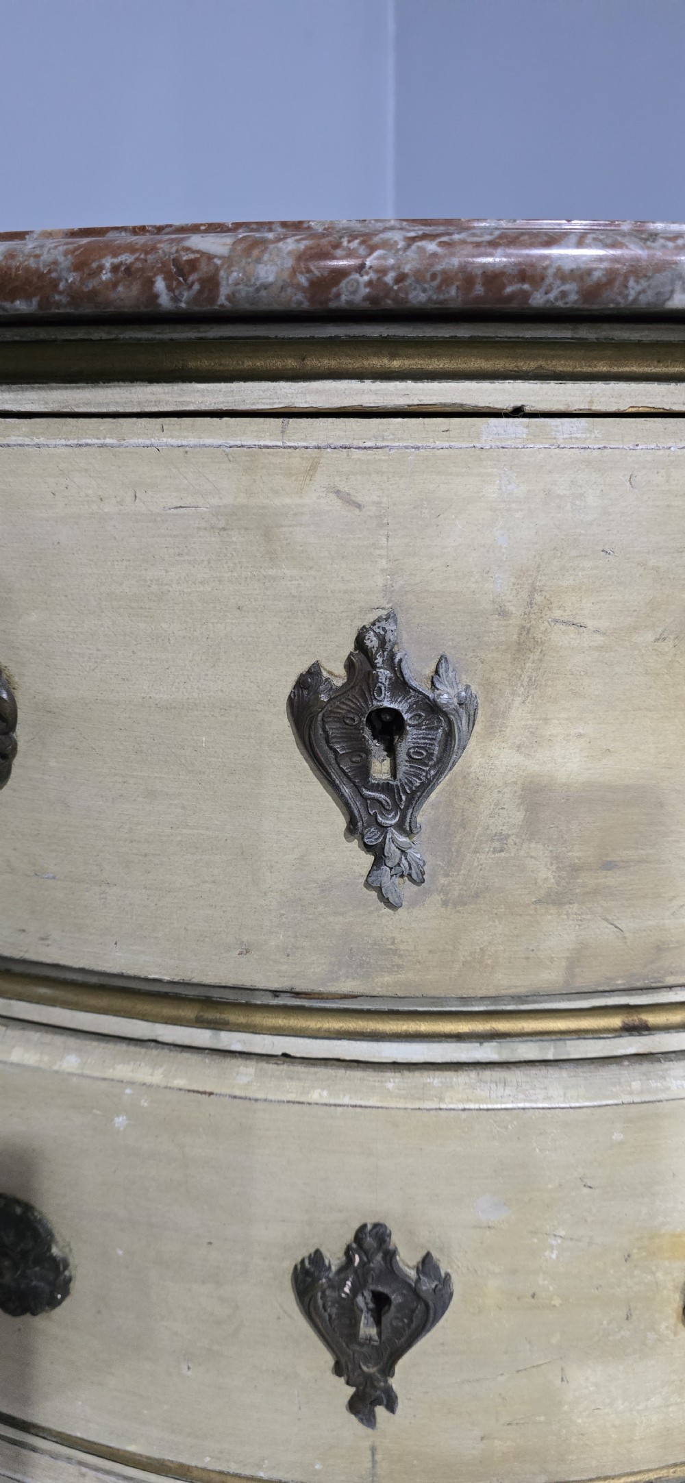 French Painted Chest of Drawers View XI