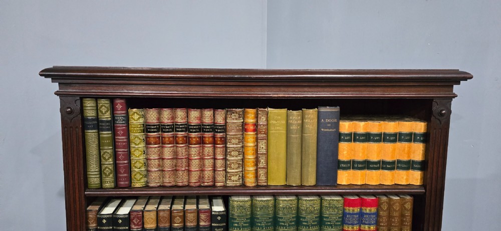 Top Quality Oak Open Adjustable Library Bookcase View VI