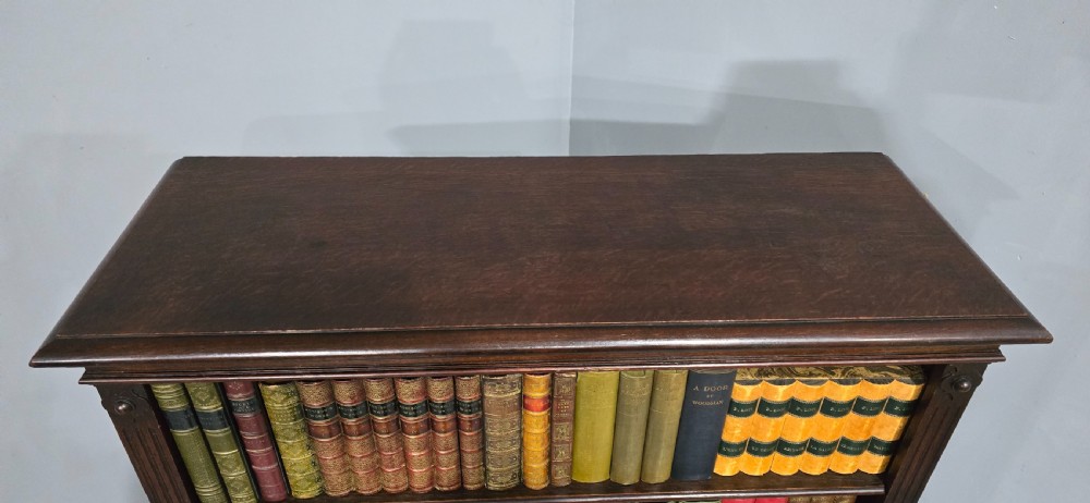 Top Quality Oak Open Adjustable Library Bookcase View VII